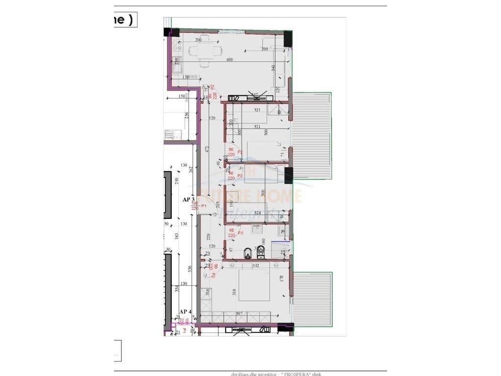 Shitet, Apartament 3+1, Rezidenca Kodra e Liqenit, Paskuqan, Tiranë. 4