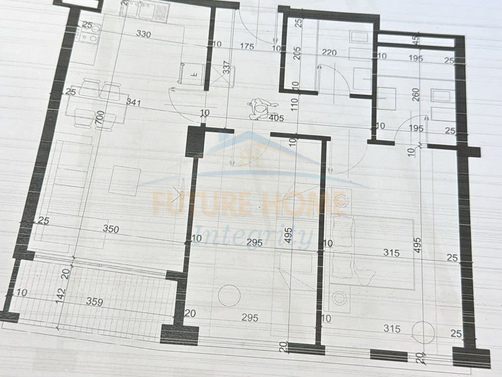 Shitet, Apartament 2+1+2, City Residence, Tiranë.