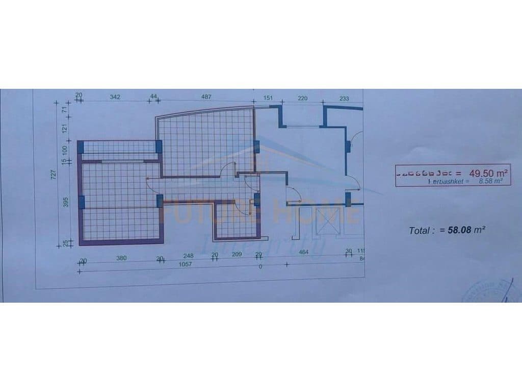 Shitet, Apartament 1+1, 21 Dhjetori, Tiranë. 1