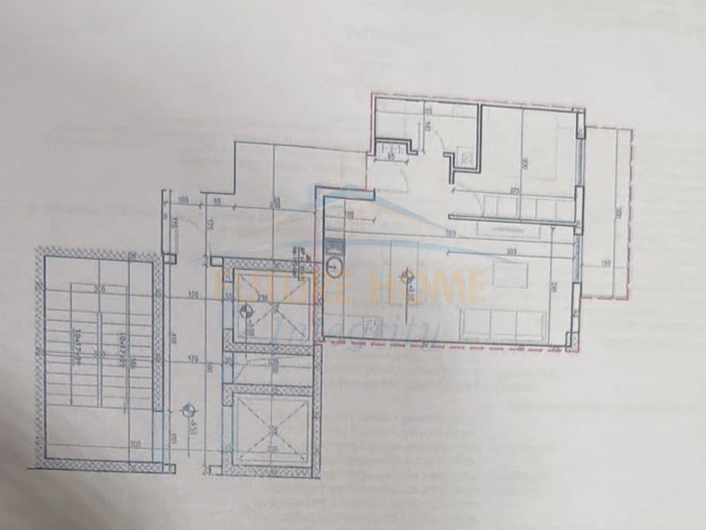Shitet, Apartament 1+1, Rezidenca Porta Tirana e Re, Tiranë. 2