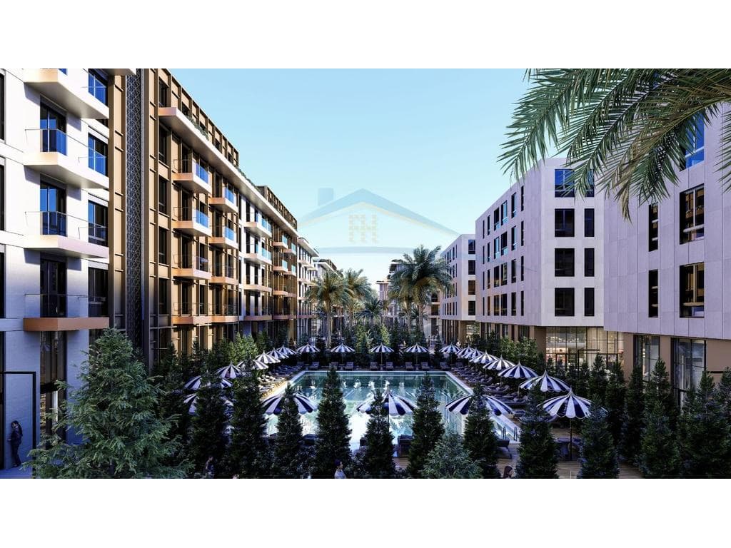 Shitet, Apartament 2+1, Rezidenca Palm Paradise, Qerret.