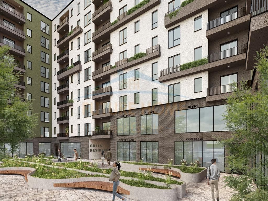Shitet, Apartament 1+1 , Green Residence, Kamëz 4