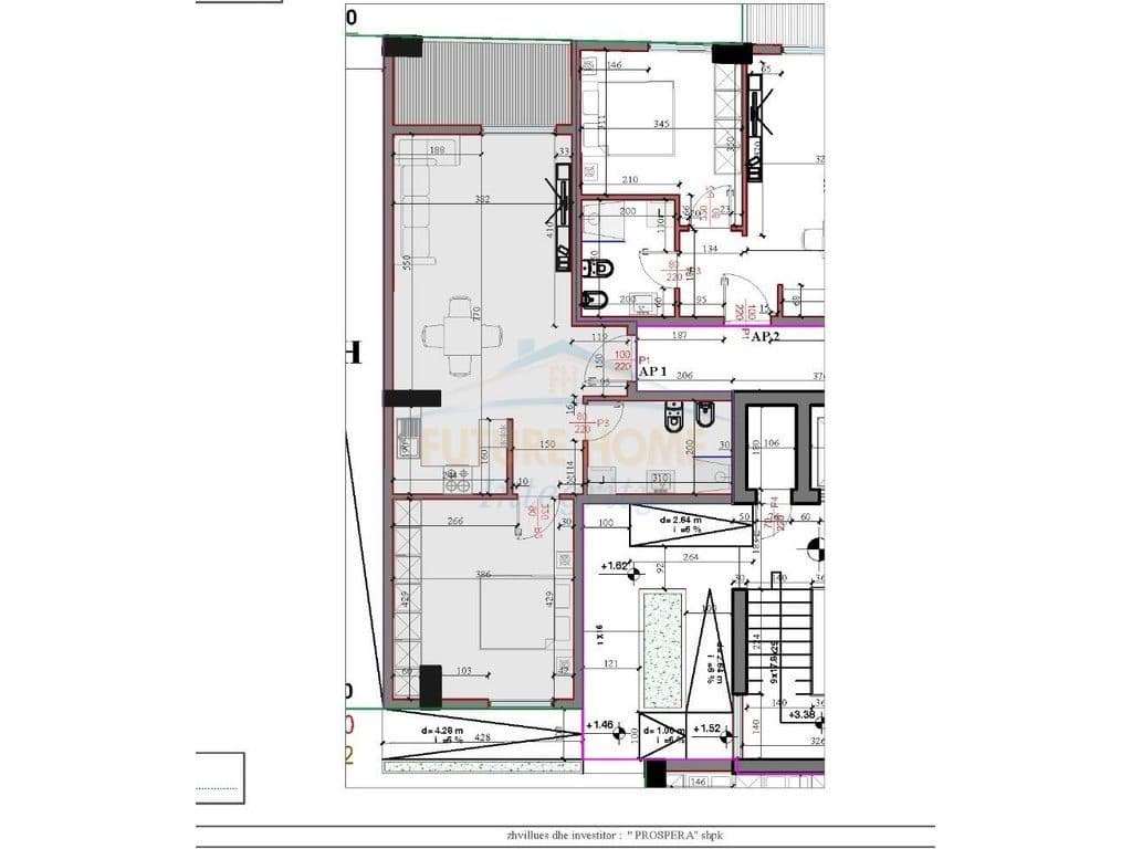 Shitet, Apartament 1+1, Rezidenca Kodra e Liqenit, Paskuqan, Tiranë.