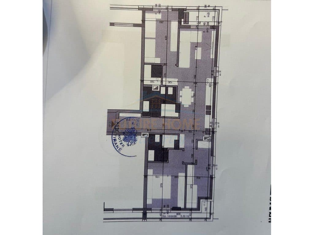 Shitet, Apartament 3+1+2+Post parkimi, Bulevardi Bajram Curri, Tiranë. 2