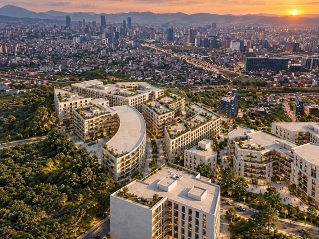 Shitet, Apartament 1+1+2 Ballkone, Rezidenca Aluna 2, Tiranë. 1