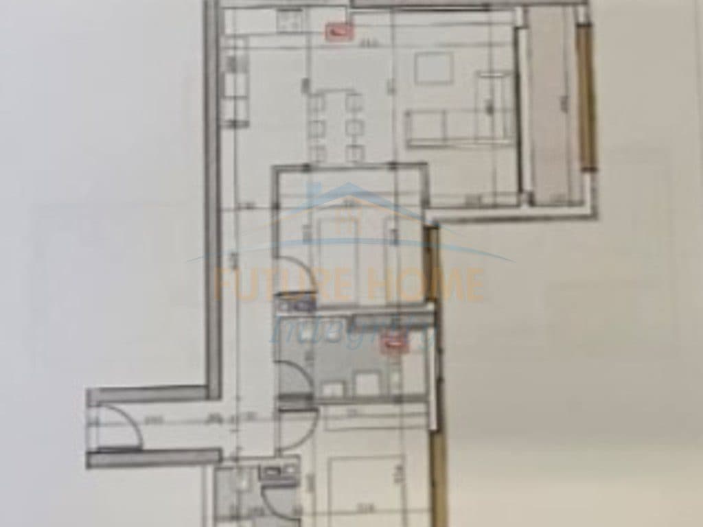 Shitet, Apartament 2+1+2, A.F.A Tower, Tiranë.
