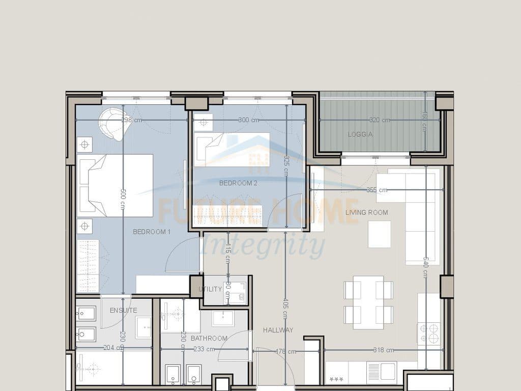 Mundësi investimi, Apartament 2+1+2, Baks Bay, Rana e Hedhun. 4