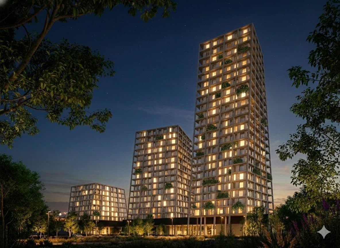 Apartamente për Shitje në Desla Tower Residence, Plazh, Durrës