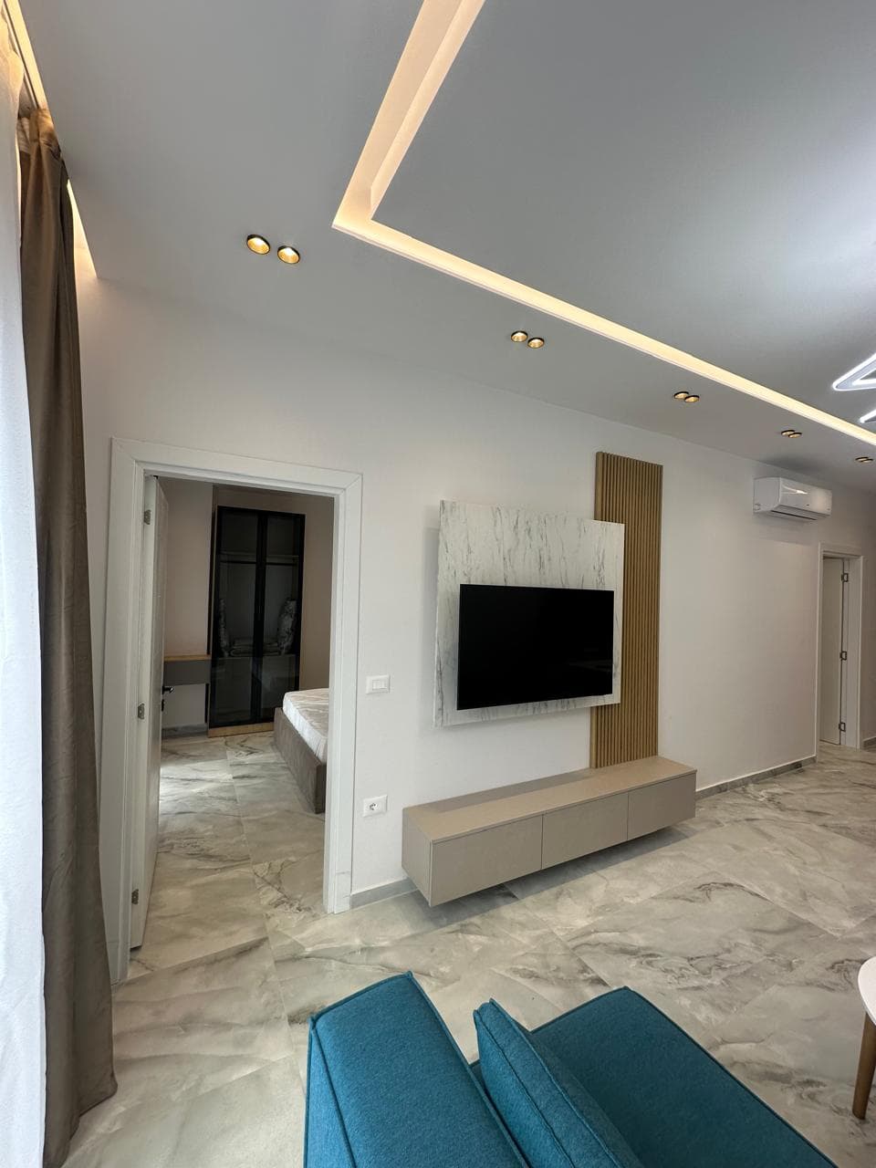 Apartament 2+1 për Shitje me Pamje Deti,në Mali i Robit, Durrës 3