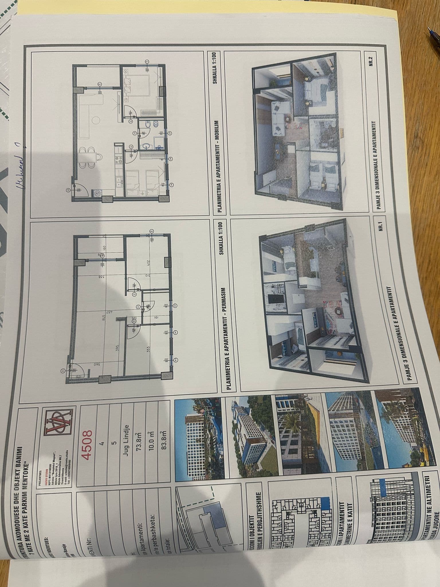 APARTAMENT 2+1 PËR SHITJE – REZIDENCA VM, GOLEM! 3