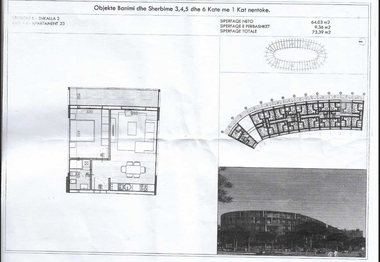 Apartament 2+1 Për Shitje në Golem, Rezidenca EON 4