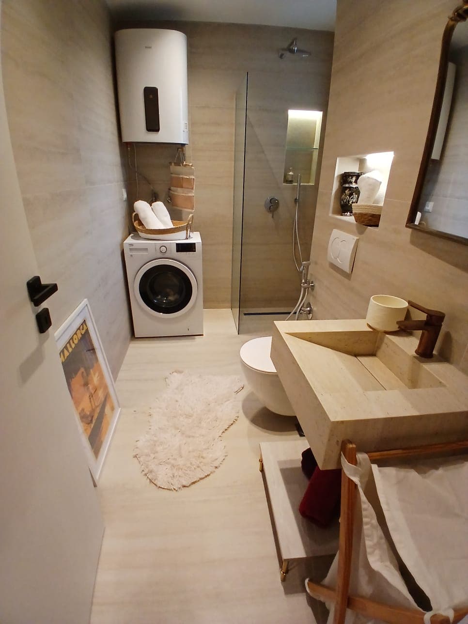 Apartament 1+1 Me Qira në Shkëmbi i Kavajës, Durrës! 2