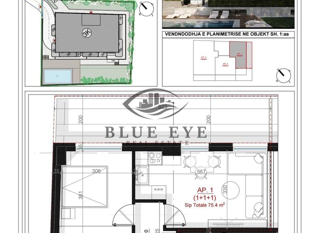 Apartament 1+1 Në Shitje në Paskuqan, Tiranë ! 2