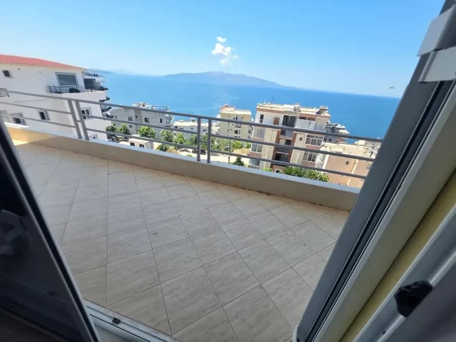 Apartament 2 Dhoma me Pamje nga Deti për Shitje në Sarandë | Pamje nga Deti në Front | I Mobiluar Plotësisht