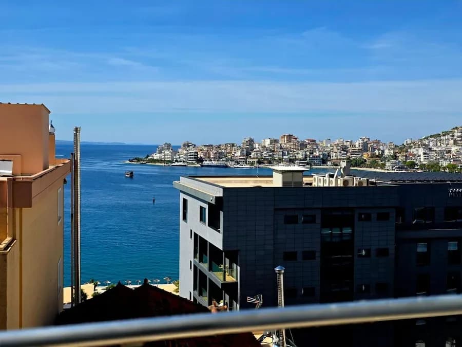 Apartament 2-Dhomësh për Shitje në Sarandë me Pamje nga Deti – 101 m²