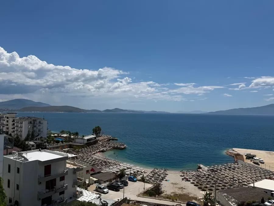 Apartament me 1 Dhomë Gjumi me Pamje nga Deti në Plazhin Zero Zero – Vetëm 100m nga Bregu | Investim Premium në Bregdet