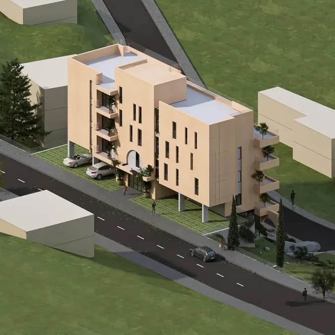 Verde Residence-Apt 03-2+1 Apartament me Pamje të Pjeshme nga Deti në Shitje