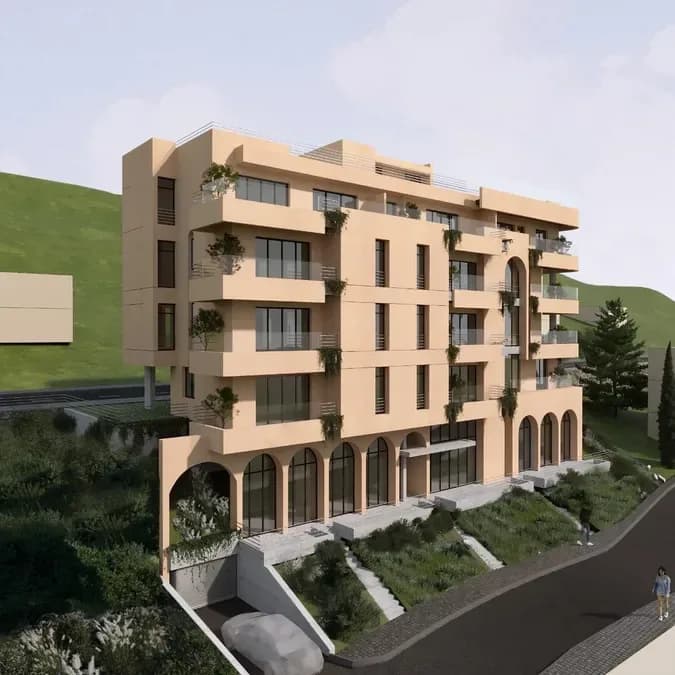 Verde Residence-Apt 03-2+1 Apartament me Pamje të Pjeshme nga Deti në Shitje
