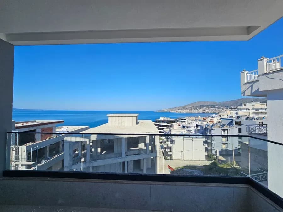 Apartament Modern 1 Dhomë Gjumi me Pamje nga Deti në Sarandë | Ionian Horizon Residence-Apt 07