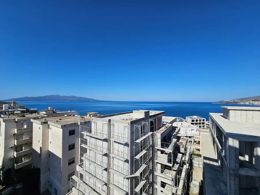 Apartament Luksoz 1+1 për Shitje në Ionian Horizon Residence, Sarandë – Pamje e Plotë nga Deti - Apt 09