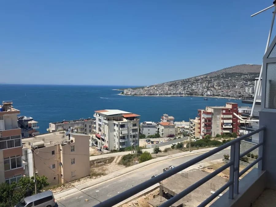 Apartament 2 Dhoma me Pamje nga Deti për Shitje në Sarandë | Pamje nga Deti në Front | I Mobiluar Plotësisht