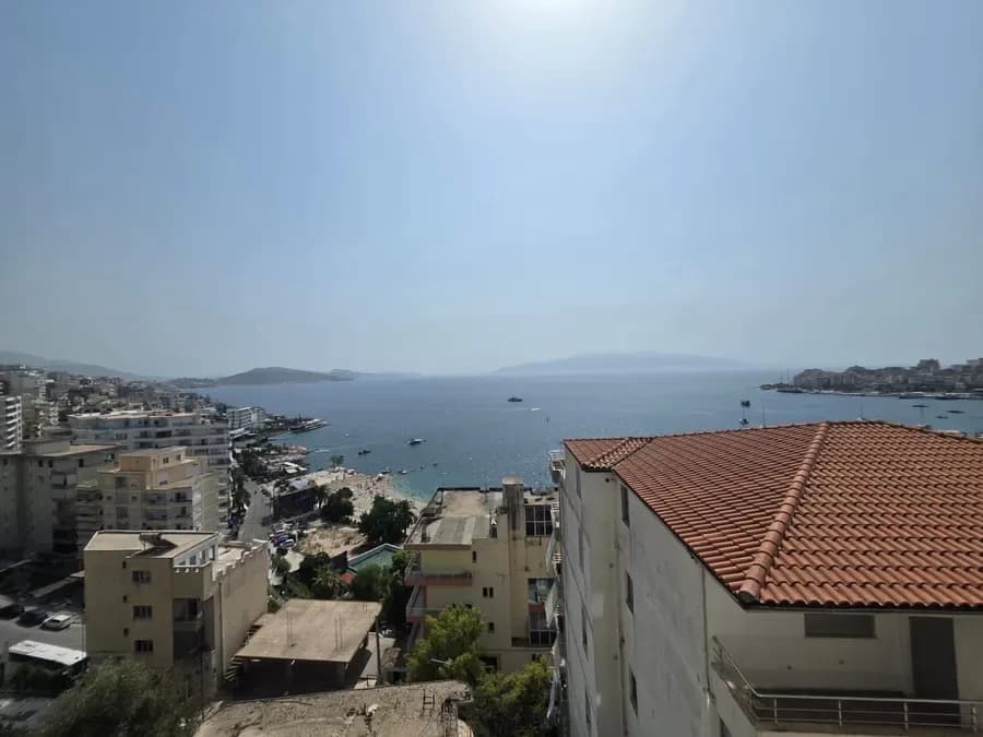 Apartament 1+1 për Shitje në Sarandë me Pamje nga Deti