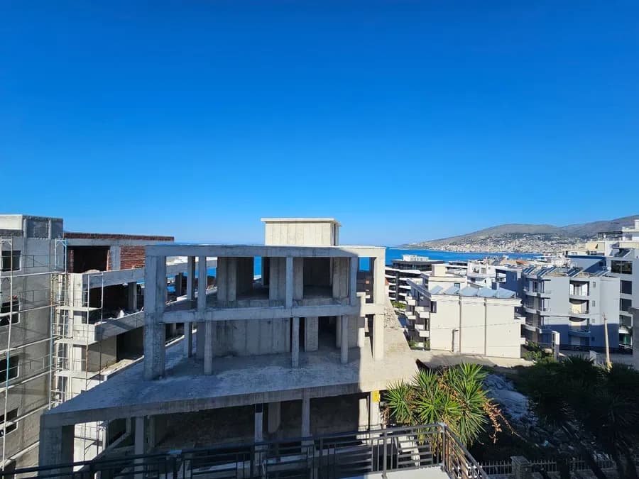 Apartament Stilistik 1-Dhomë me Ballkon dhe Pamje nga Deti – Ionian Horizon-Apt 05