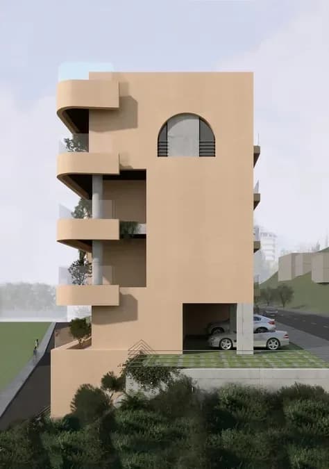 Verde Residence-Apt 03-2+1 Apartament me Pamje të Pjeshme nga Deti në Shitje