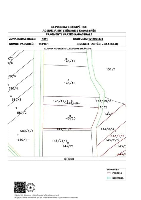 2,070 m² Tokë Bujqësore Pranë Sarandës – Mundësi Investimi në Karahaxh 4