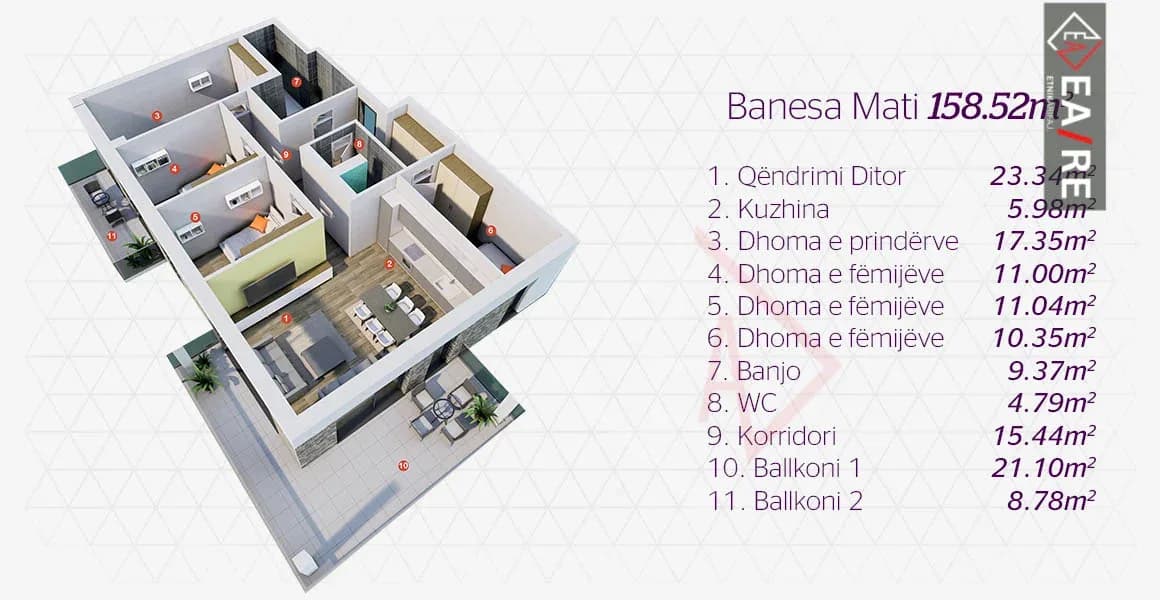 BANESË NË SHITJE NË VETERNIK
