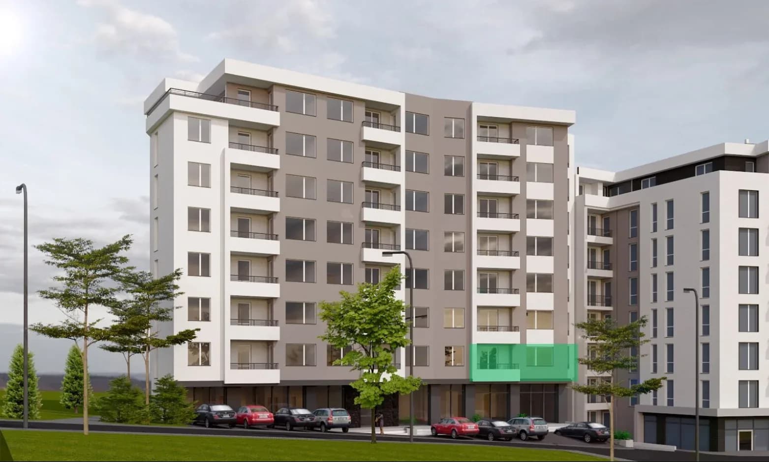 SHITET BANESA 121m2 NË ISTOG! KATI 1