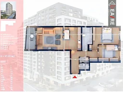 BANESË NË SHITJE TEK (VA RESIDENCE 3) RRUGA B 4