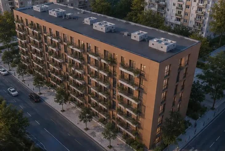 Apartament 2+1 në shitje në Kamëz – 110m², 101,000€ 2