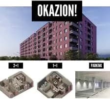Apartament 1+1 në shitje në Rruga Lidhja e Prizrenit, Tiranë – 72m², 73,600€