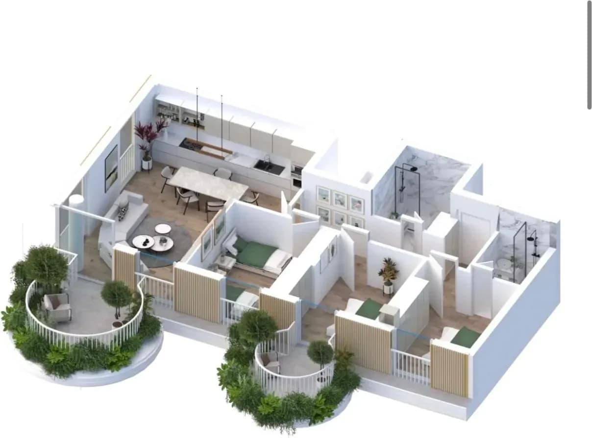 Apartament luksoz 3+1 në shitje në Sauk, Tiranë – 147m², 381,000€