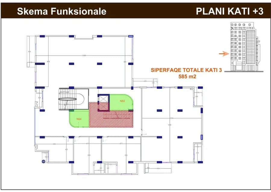 Office to rent Kavaja Str (Tirana - city) 4