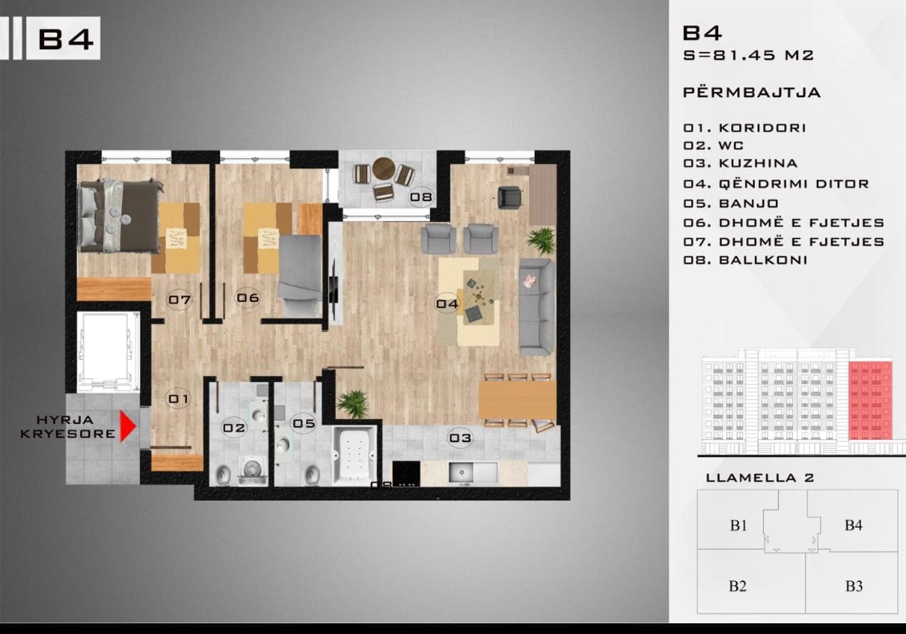 🏡 SHITET BANESË – NORDIC RESIDENCE, PRISHTINË