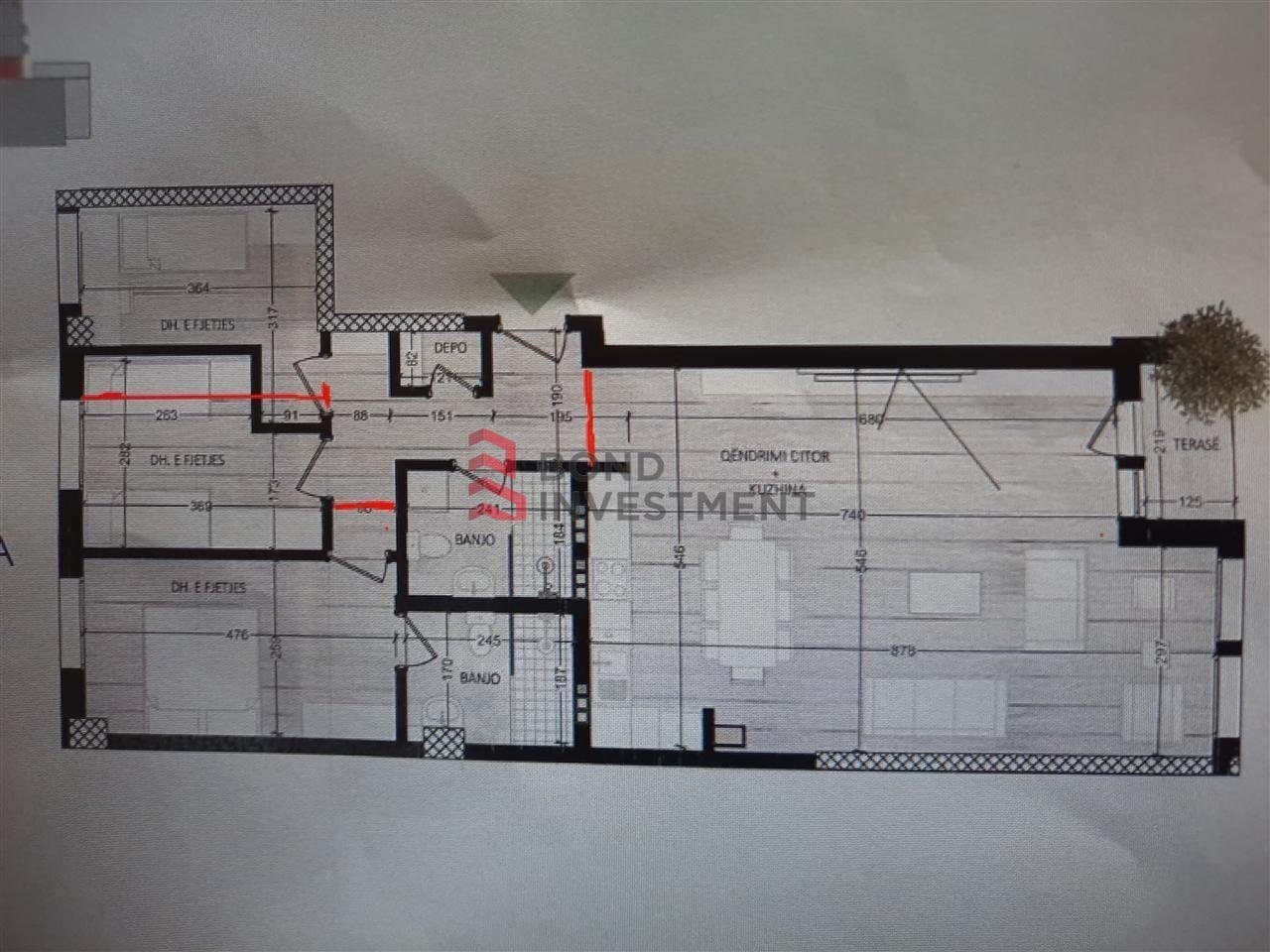 🏢 Banesë në shitje – Lagjja e Kaltër 1