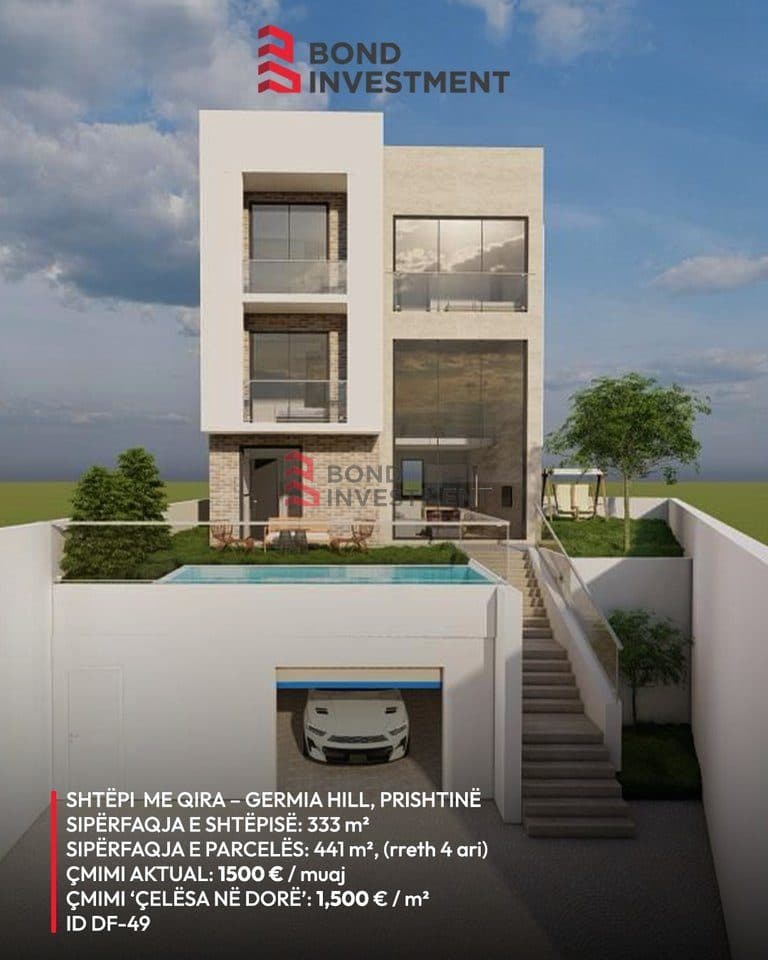 Shtëpi Moderne në Shitje në Germia Hill, Prishtinë
