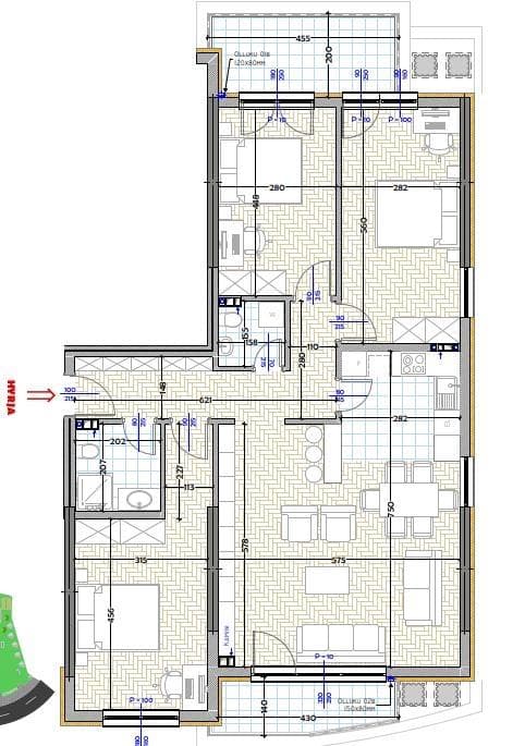 Apartment for rent in Prishtinë 2