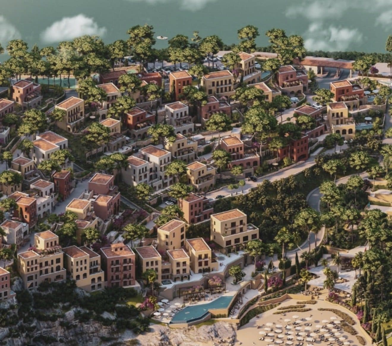 Vilë 3-Katëshe për shitje në Manastiri Resort