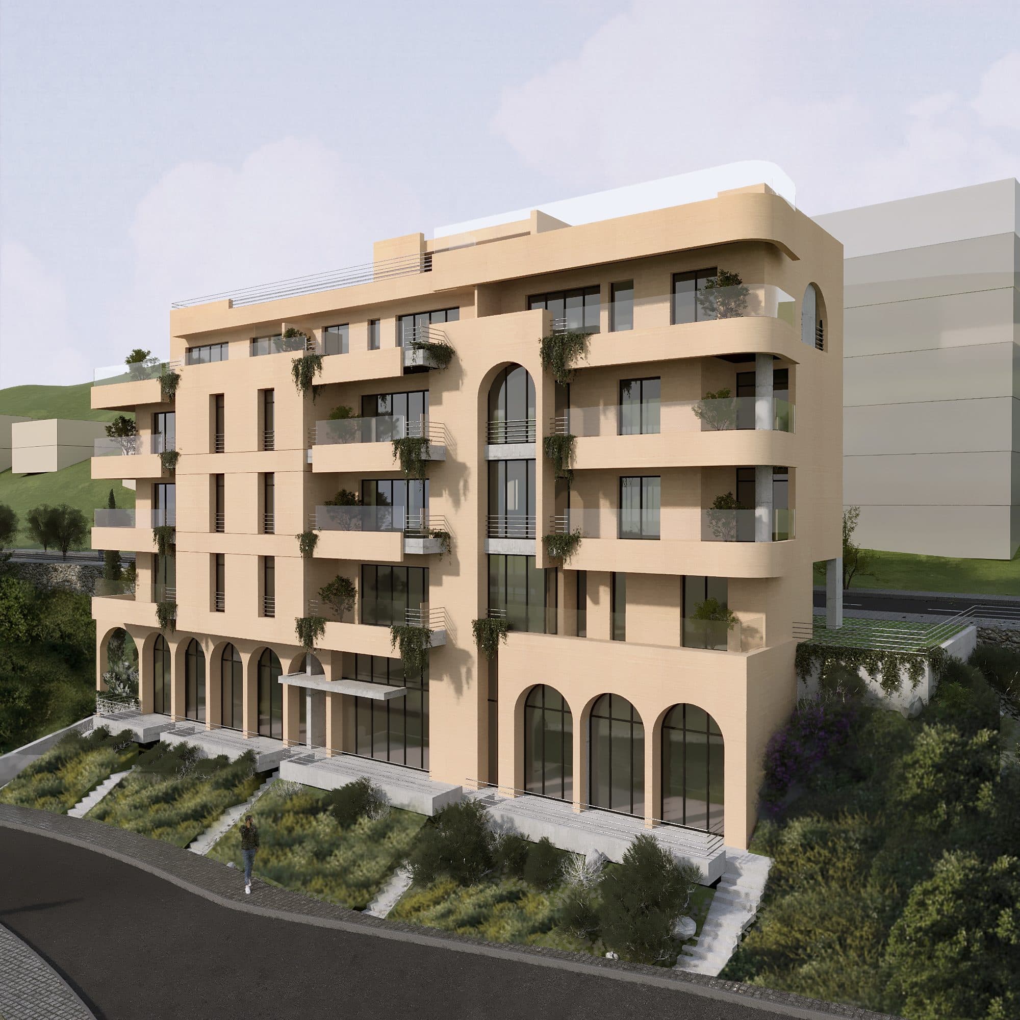 Apartament me Dy Dhoma për Shitje në Rezidencën e Ndërtesës së Re 1