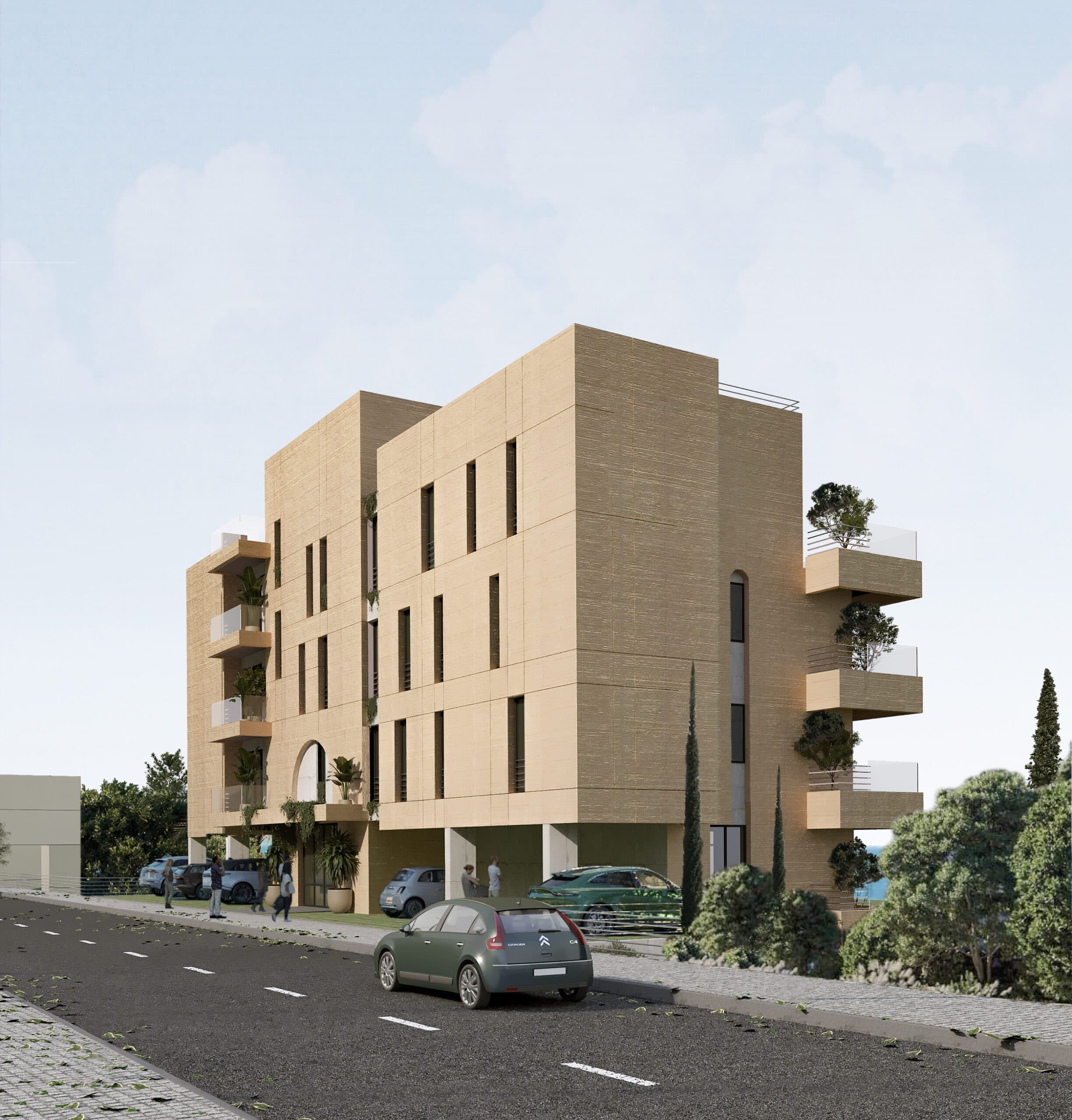 Penthouse me 1 dhomë gjumi për shitje në Rezidencën Ndërtesë e Re