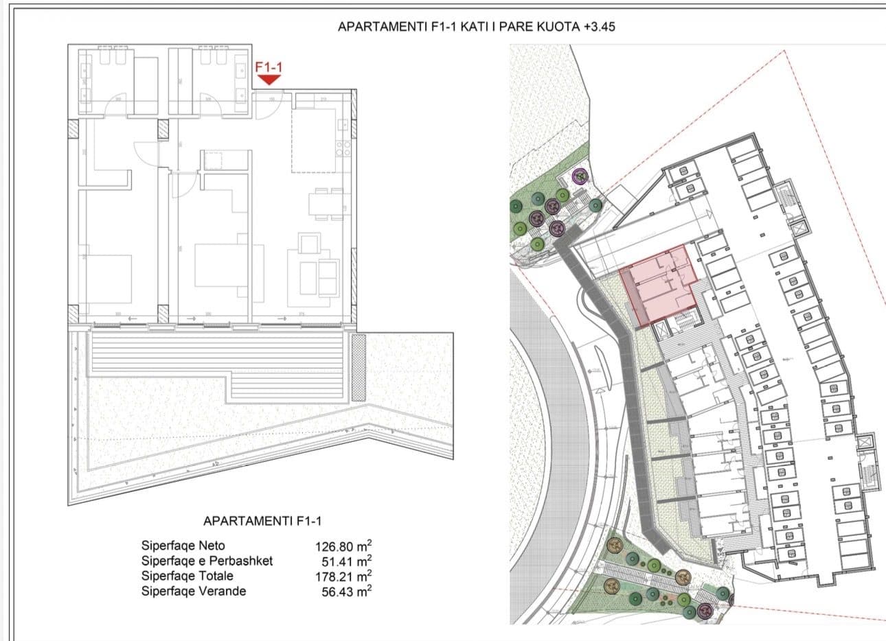 Apartament me Dy Dhoma për Shitje në Palasë, Dhërmi 4