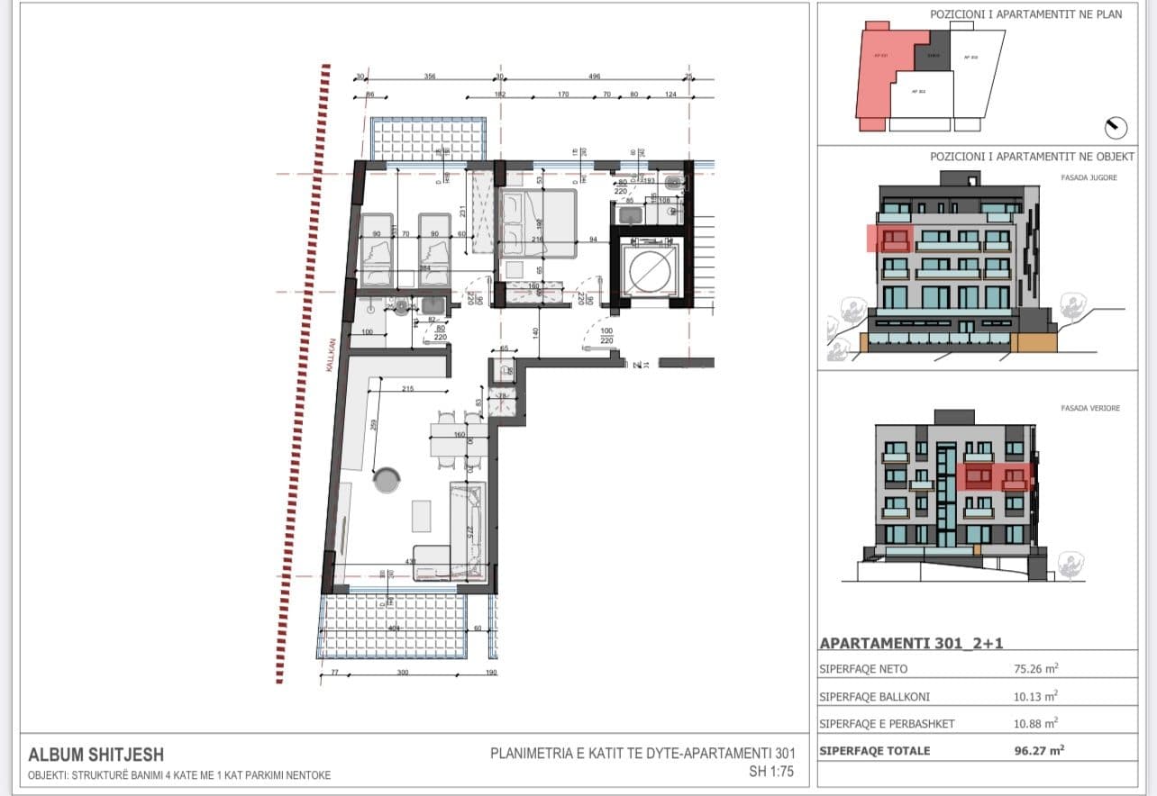 Panoramic seaview 2+1 apartment