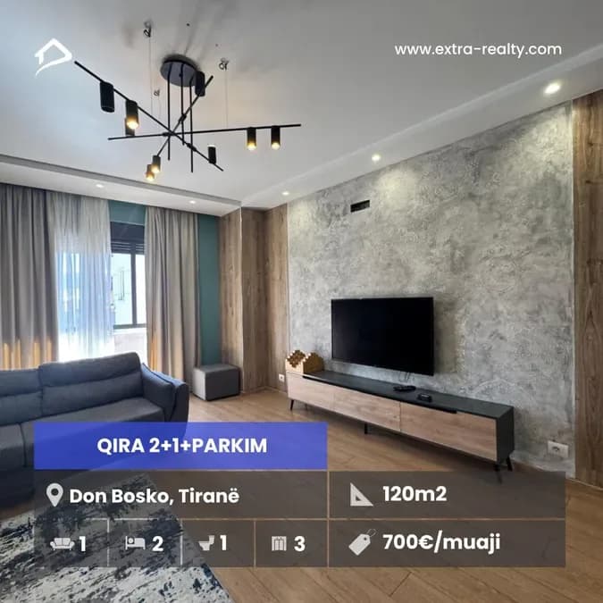 Qira 2+1+Parkim Don Bosko, Tirane