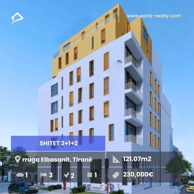 Shitet 3+1+2 Rruga Elbasanit, prane Ambasades Amerikane, Tirane 1