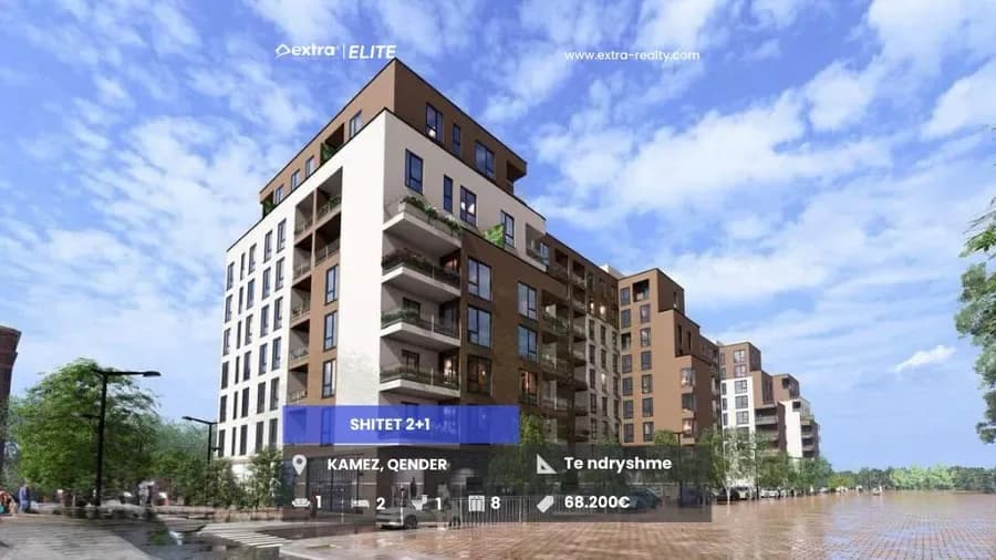 🔥 Shitet Apartament 2+1 ne Kamez 🔥 1