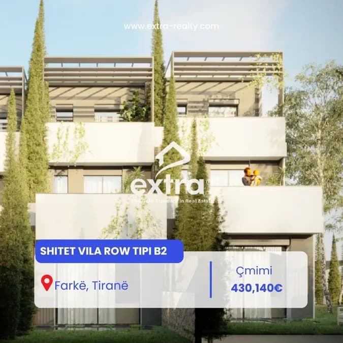Shitet Vila Row Tipi B2 Farke, Tirane 1