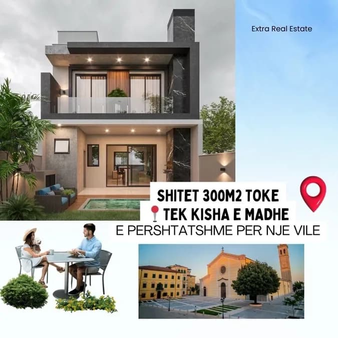 Toke per shitje prane Katedrales